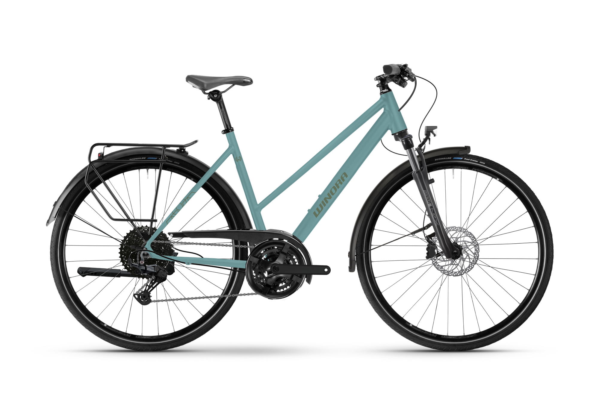 Winora Domingo X18 bici trekking lilla M 28 pollici