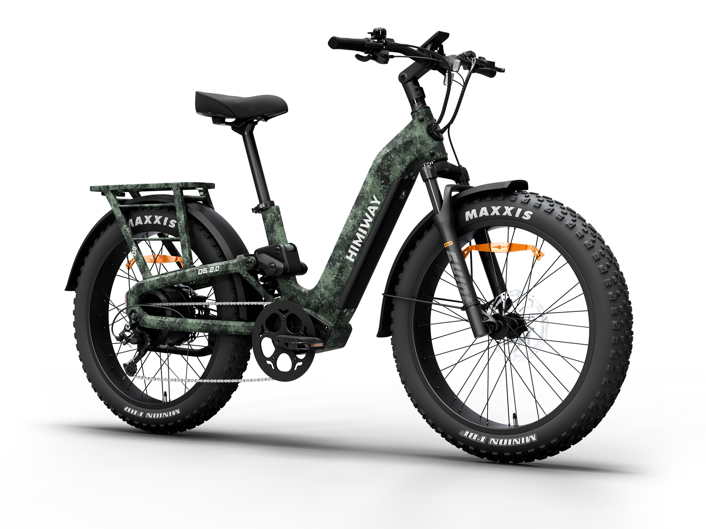 Himiway D5 2.0 Camo bici elettrica fat 15Ah 750W