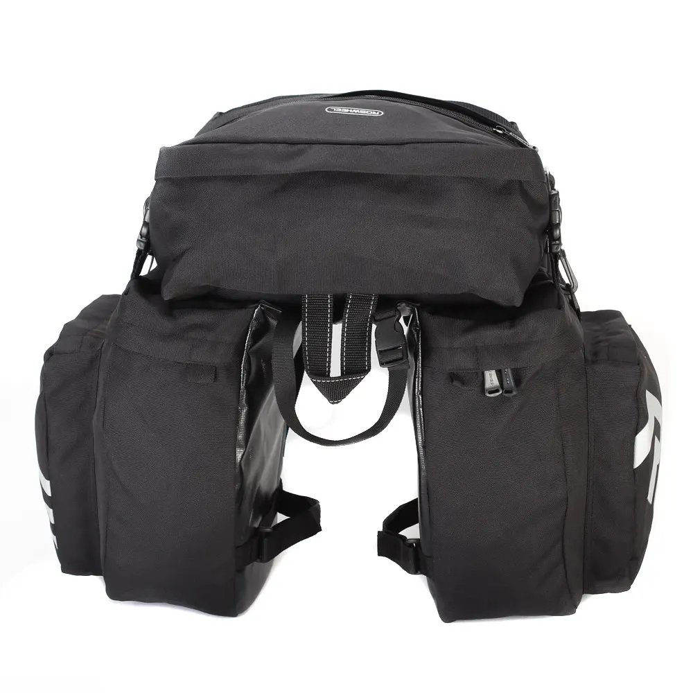 Shengmilo Bags borsa portapacchi bici 3 in 1 37L mimetica