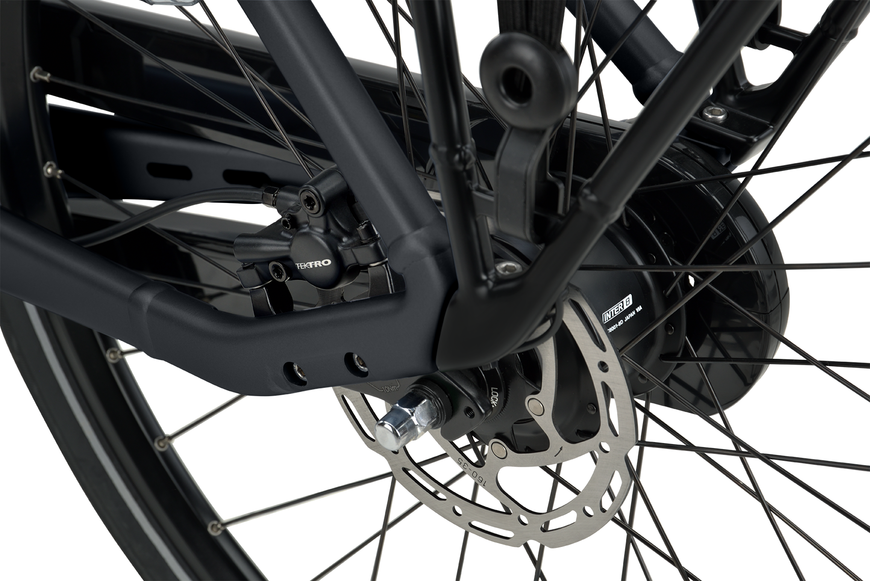 Batavus Finez PT bici elettrica nera motore Bosch
