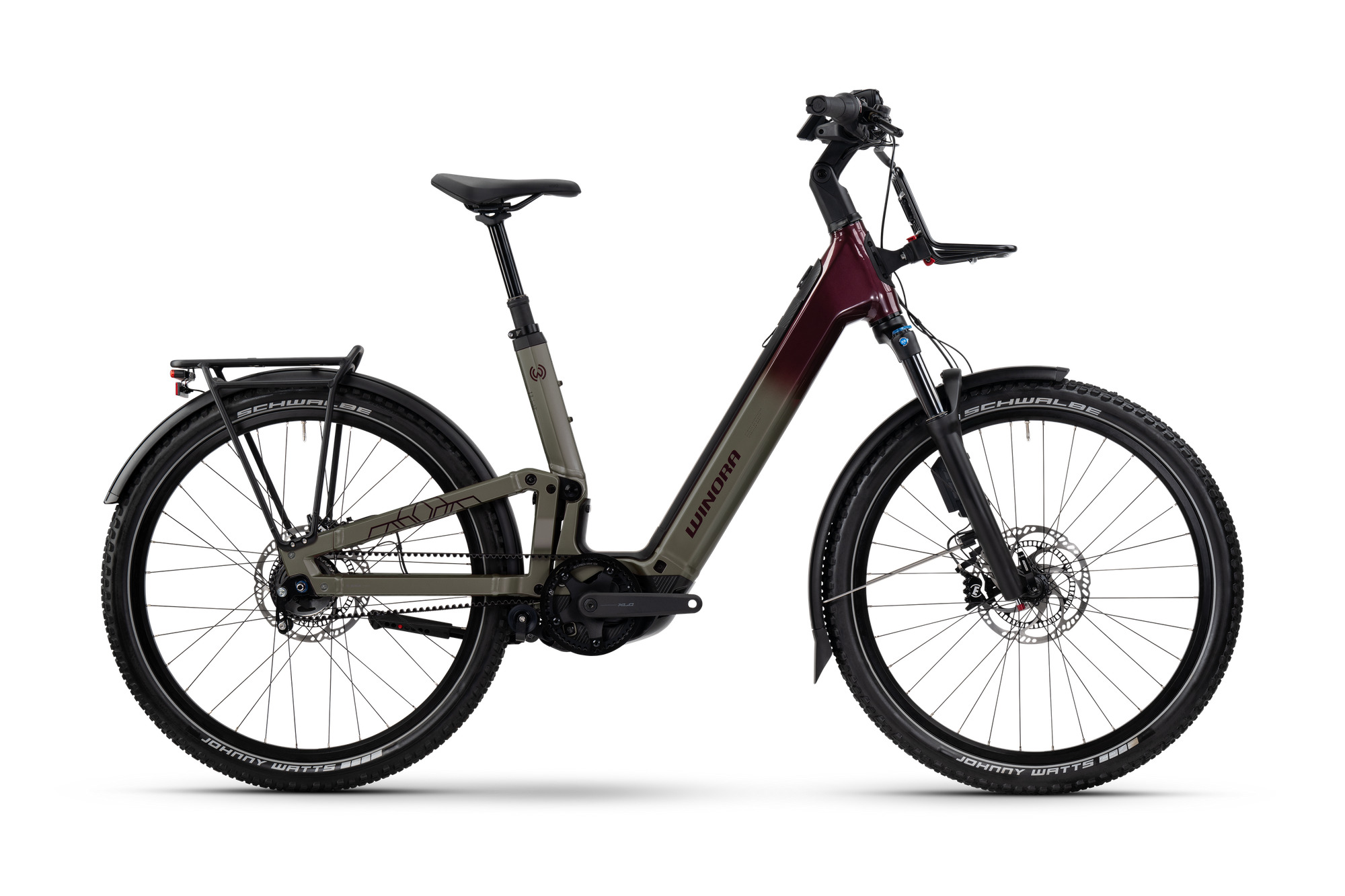 Winora Sinus FS R5f Pro ebike comfort 800Wh sabbia