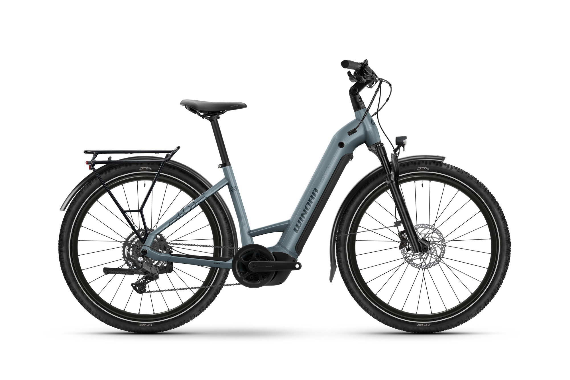 Winora Yucatan X9 ebike trekking glacier M 600Wh