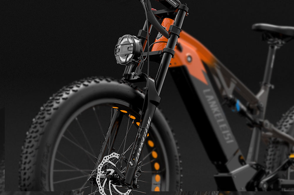 Lankeleisi Ammortizzatore Anteriore Forcella E-Bike Bici