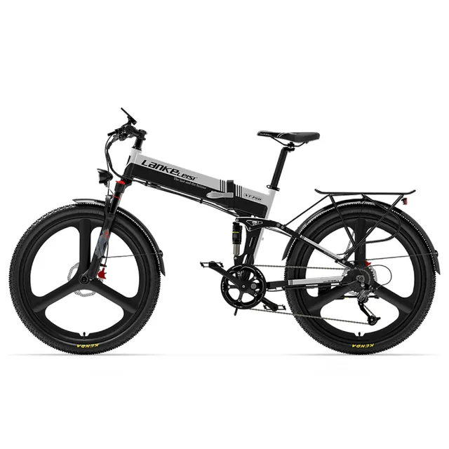 Lankeleisi XT750 Sports bici elettrica White 250W fat bike trekking