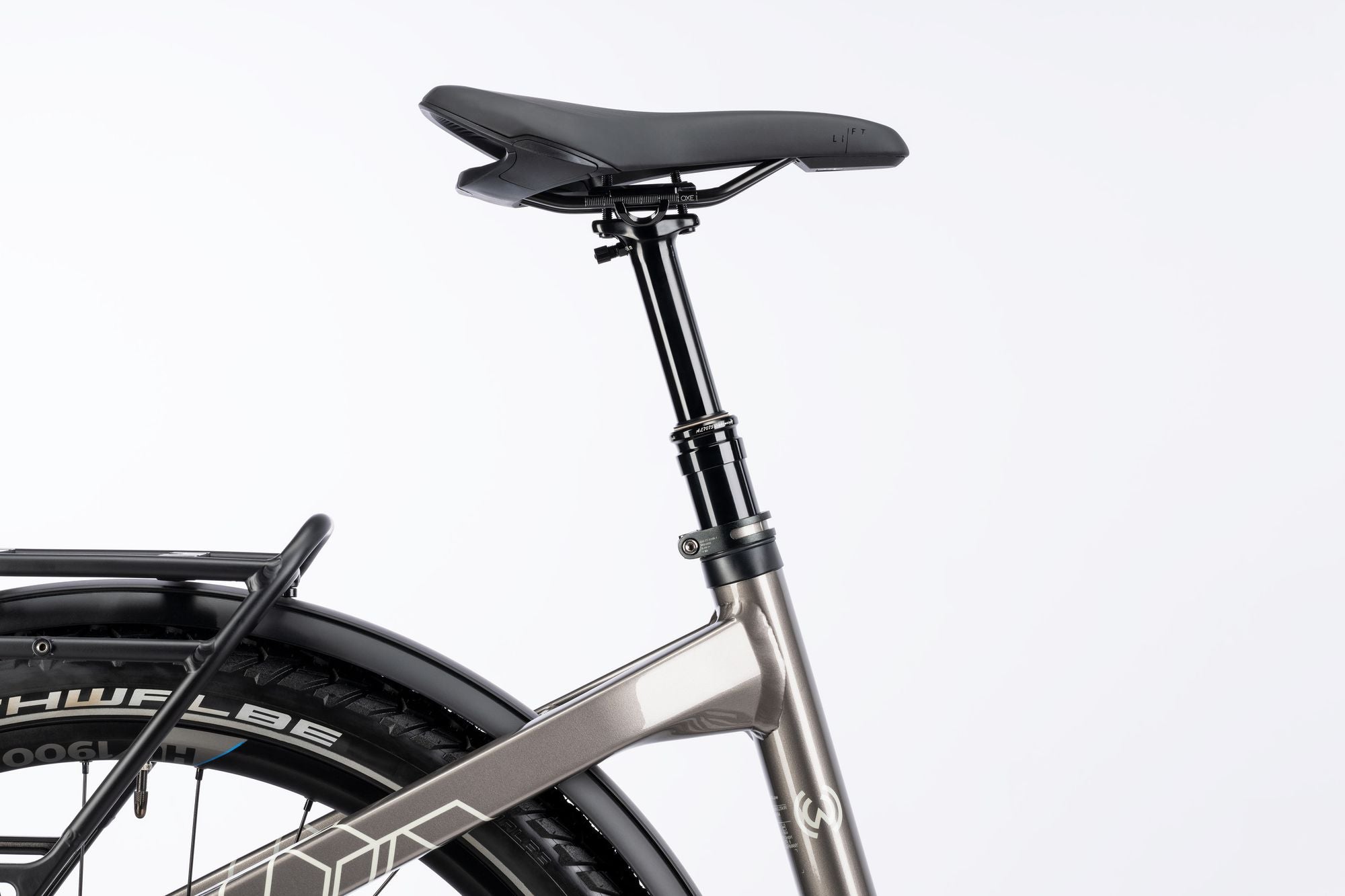 Winora Sinus AS ebike city grigia S cambio automatico