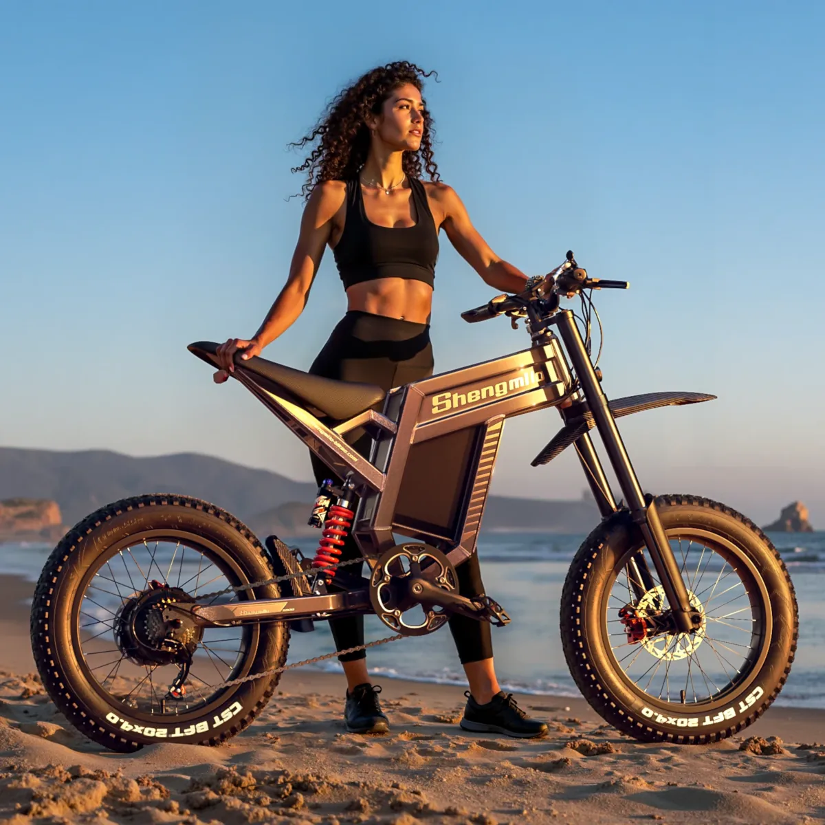 Shengmilo S900 PRO bici elettrica off-road 1500W 60V 30Ah