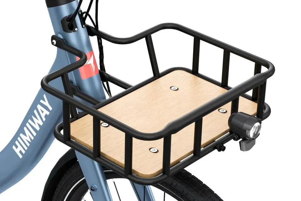 Himiway A3 Cesto Anteriore Bici Alluminio 15 Kg Portata