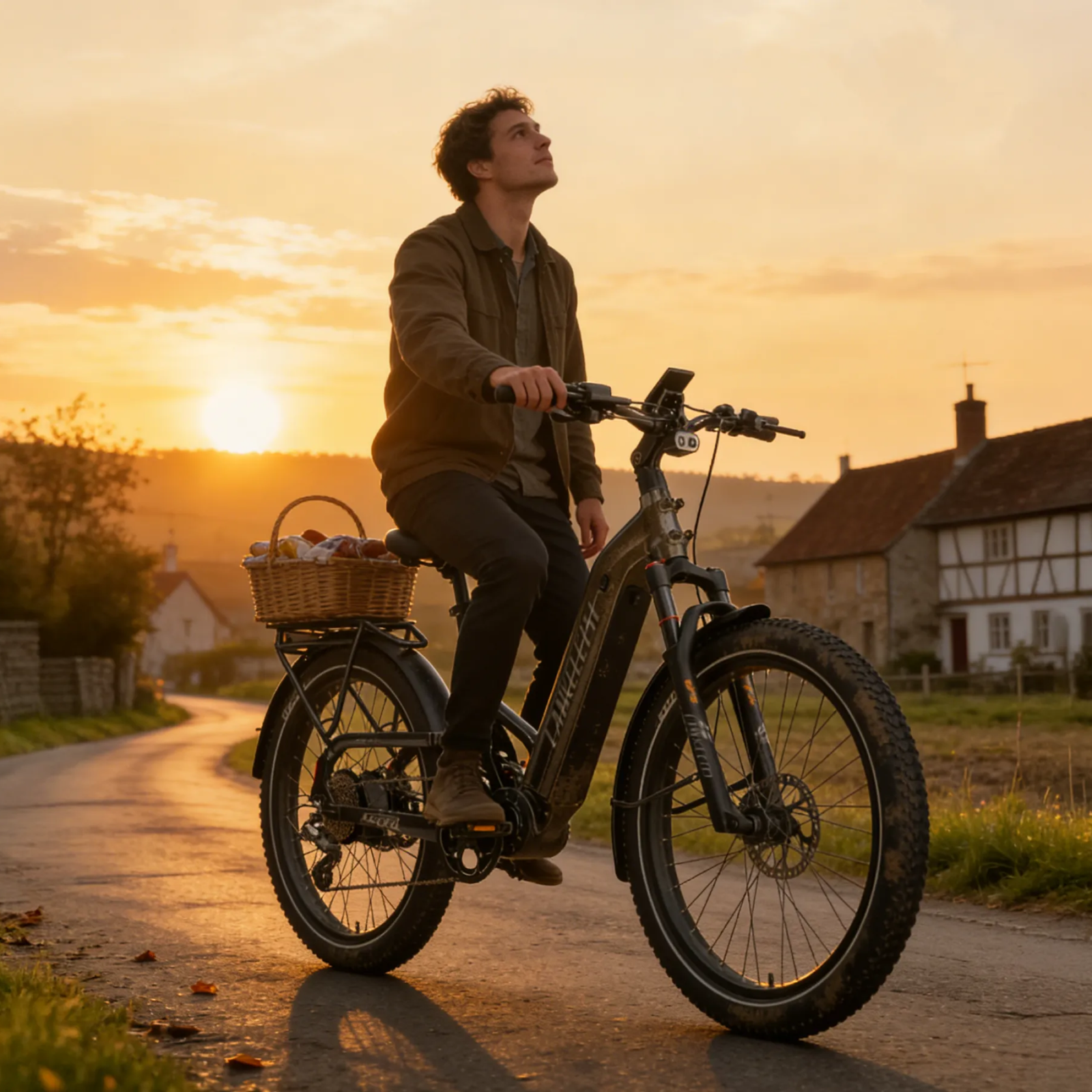 Lankeleisi KETT-8 E-bike Grigia Telaio Trekking