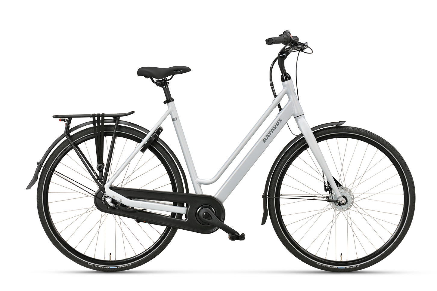 Batavus Fonk 7 bici elettrica nera telaio basso