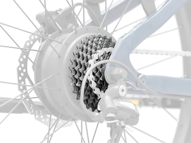Himiway D3 Pignone Bici Elettrica 7V 14-28T Cruiser