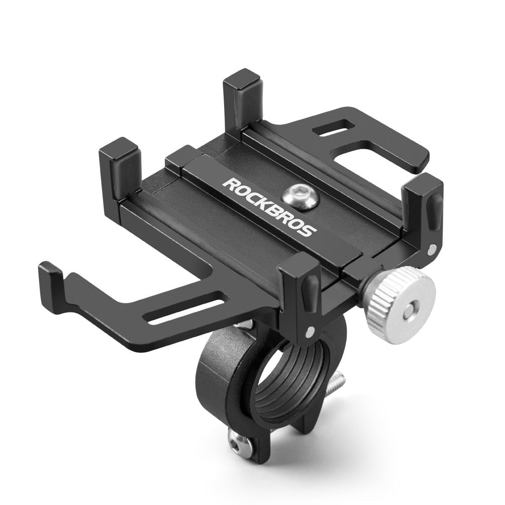 Lankeleisi supporto telefono bici alluminio Nero manubrio 31,8mm