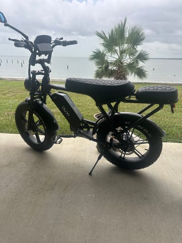 OUXI V8 Fat Bike Elettrica 750W Nera 48V 15Ah