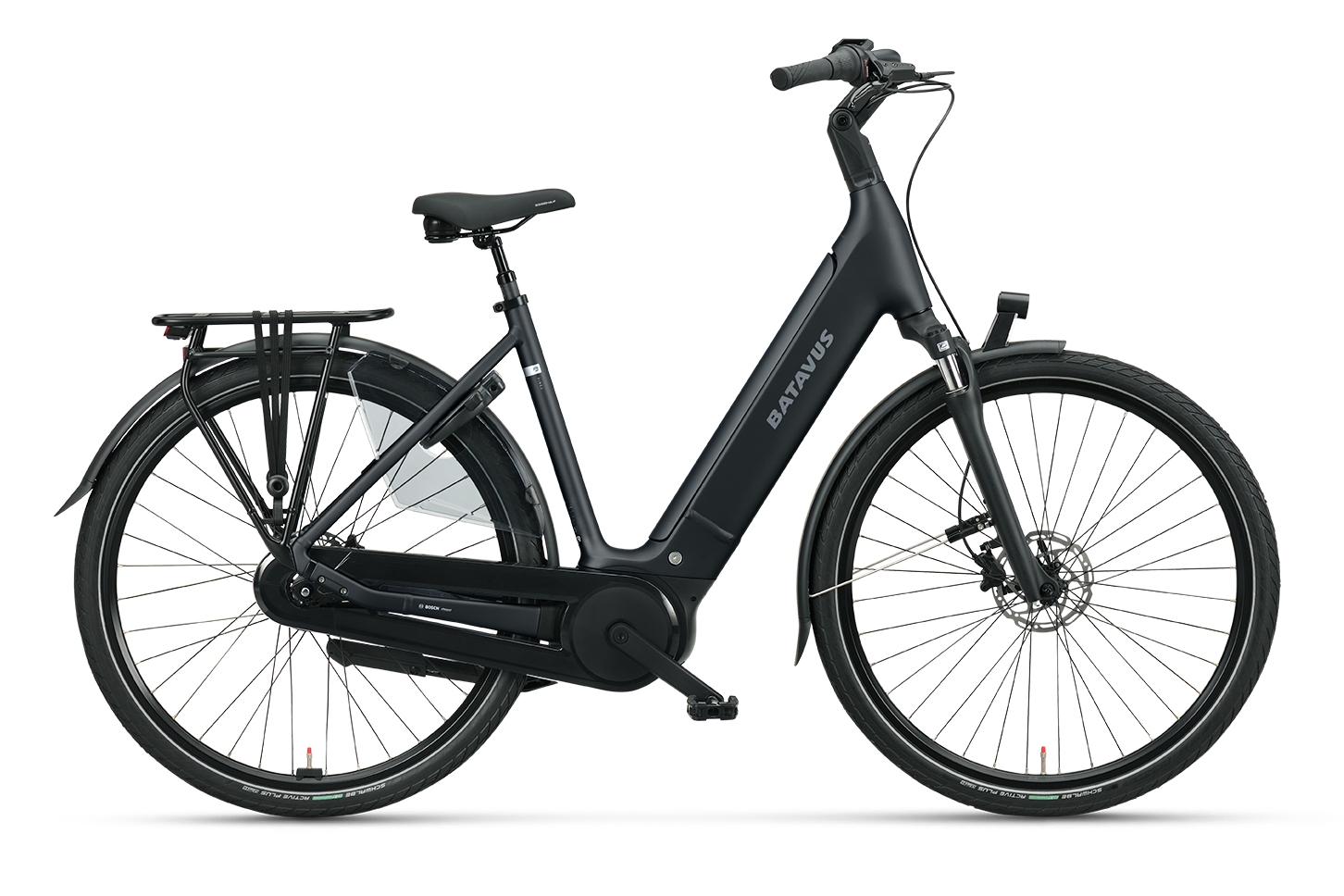 Batavus Finez PT bici elettrica nera motore Bosch