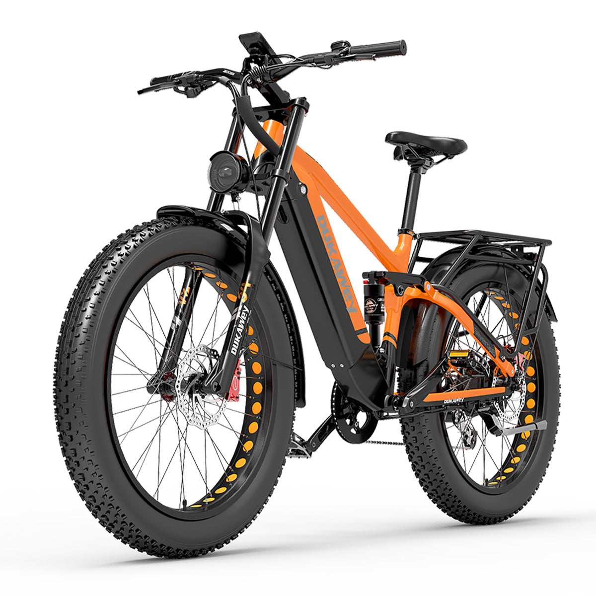 Lankeleisi E-bike Silvertip8 Bici Elettrica 250W Arancione