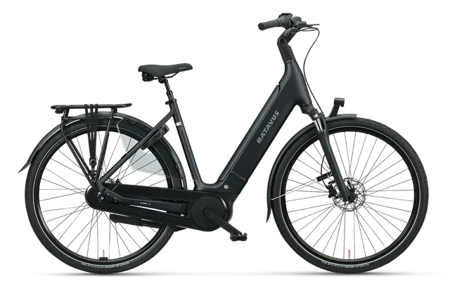 Batavus Finez PT bici elettrica nera motore Bosch