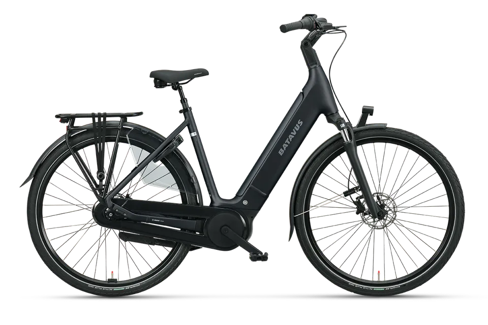 Batavus Finez PT bici elettrica nera motore Bosch