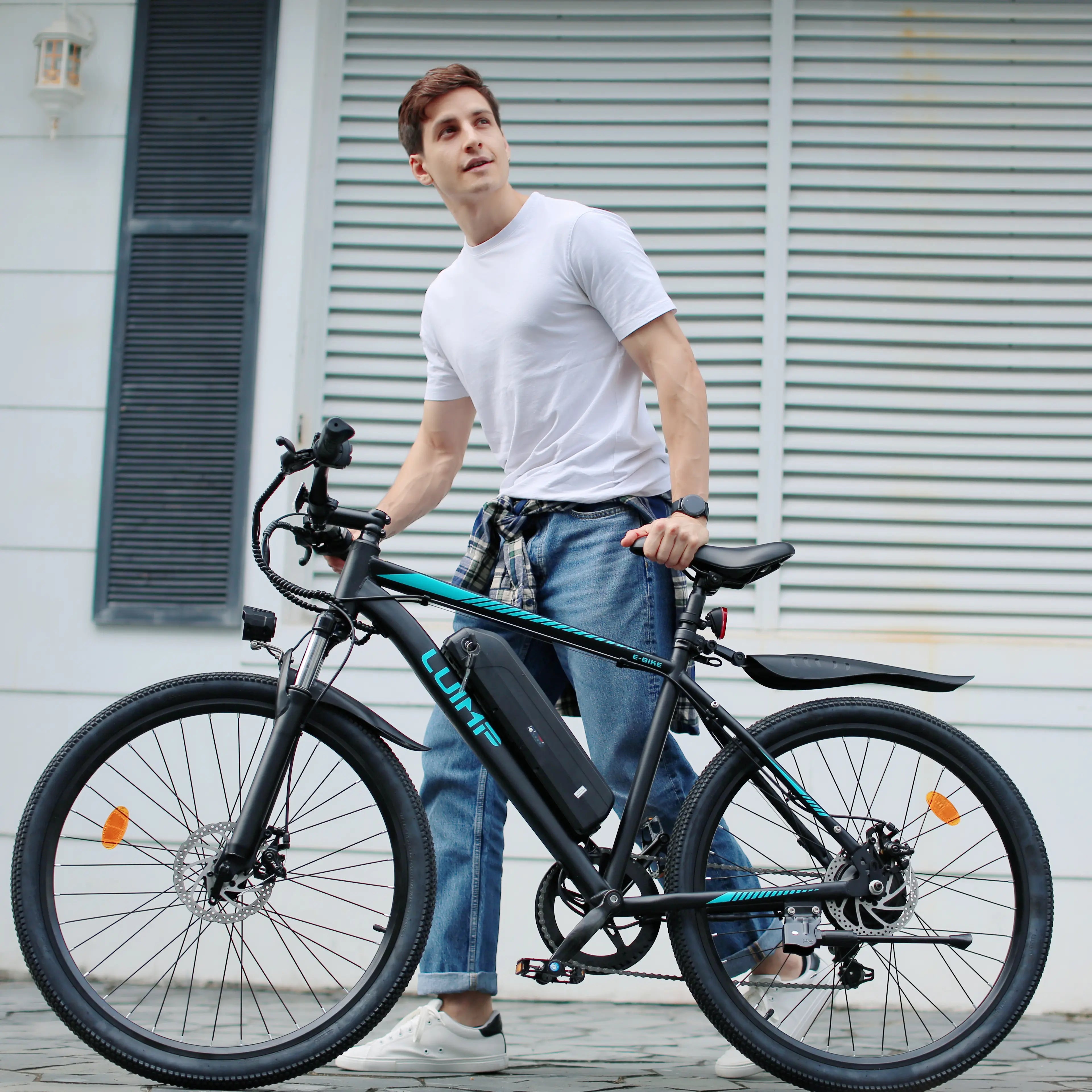OUXI R11 bici elettrica 500W 36V nera 7 marce