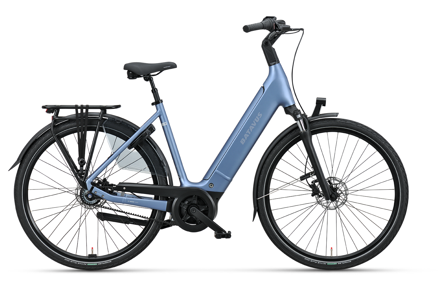 Batavus Finez PT Exclusive bici elettrica city nera opaca M