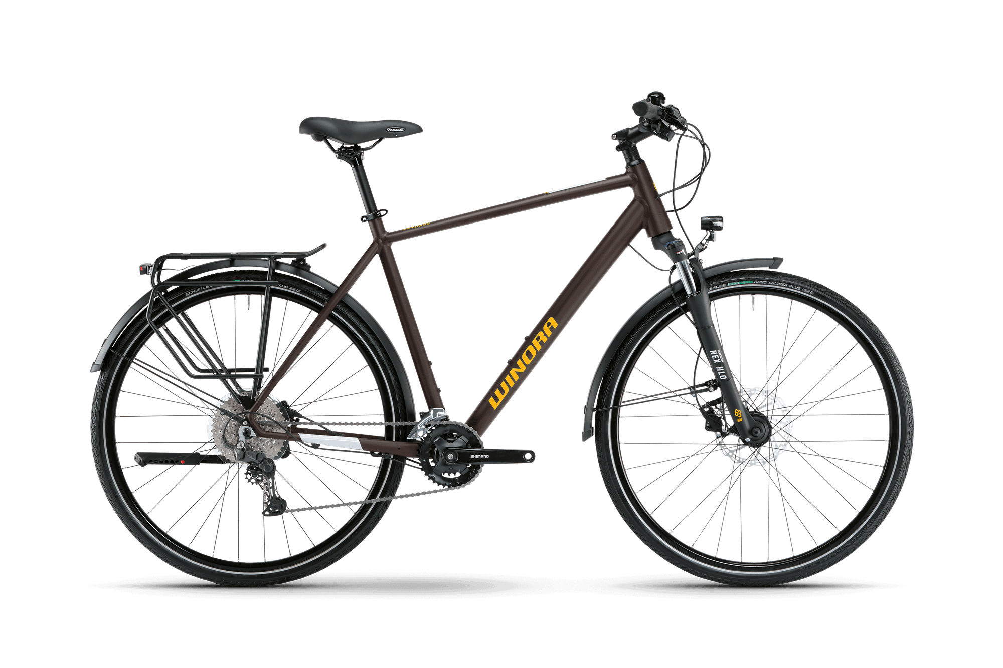 Winora Domingo X20 bici trekking dark chocolate M 28 pollici