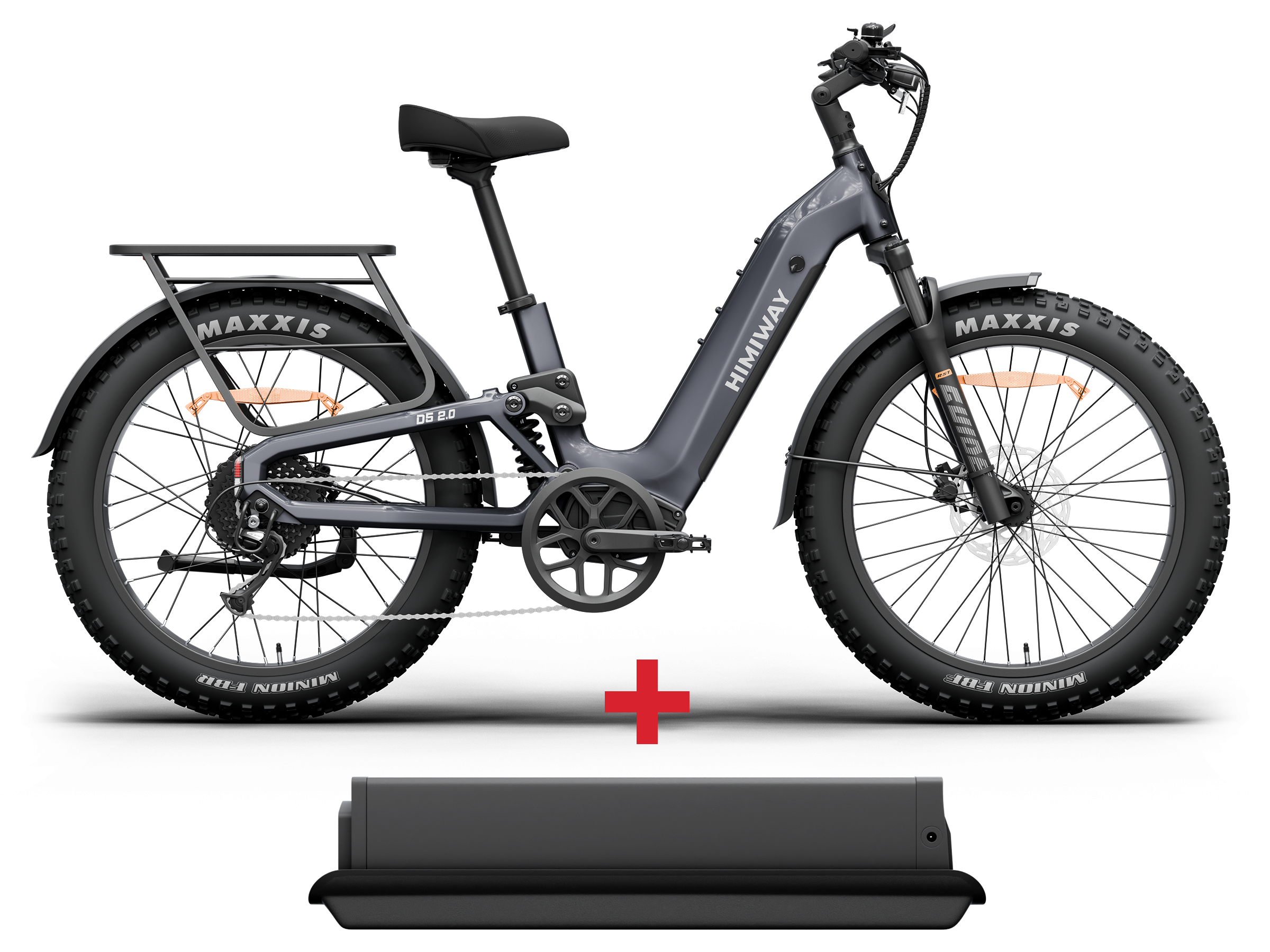 Himiway D5 2.0 ST Ebike Trekking Blu Notte 15Ah 750W