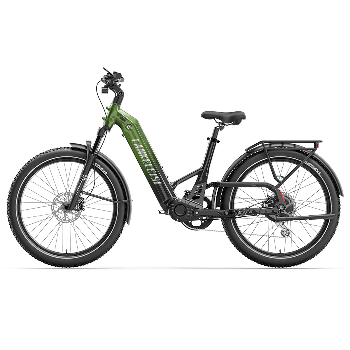 Lankeleisi KETT-8 E-bike Grigia Telaio Trekking