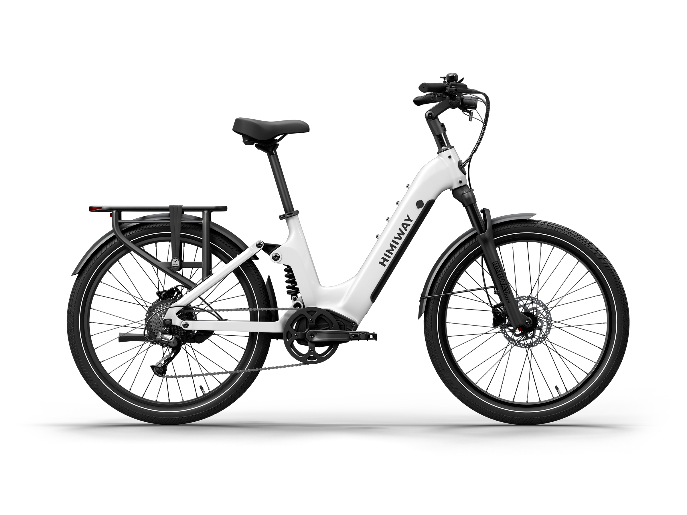 Himiway A7 Commuter Bici Elettrica Full Blu Notte Regular