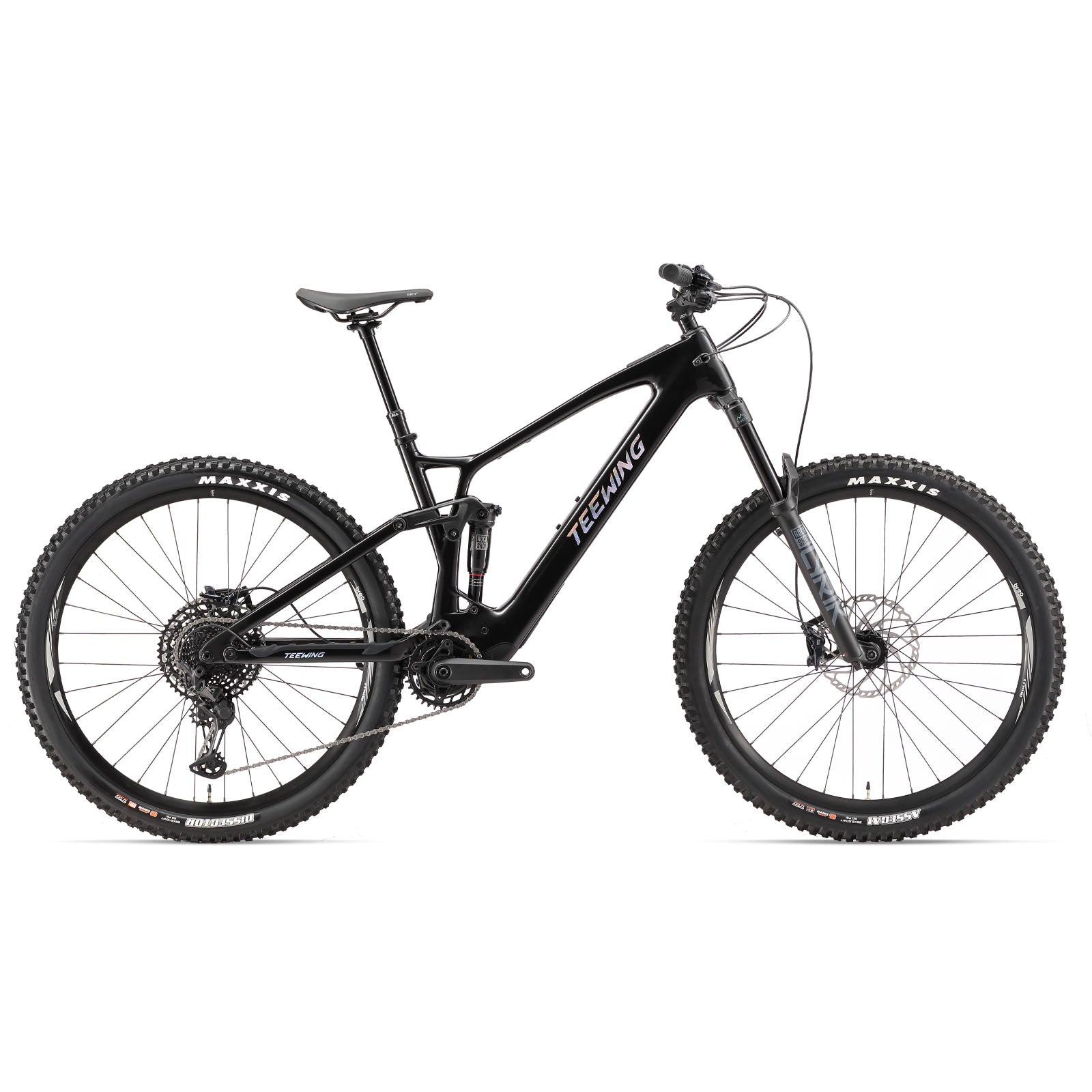 Teewing Turbo Force XT bici elettrica carbonio 800Wh Cosmic Black