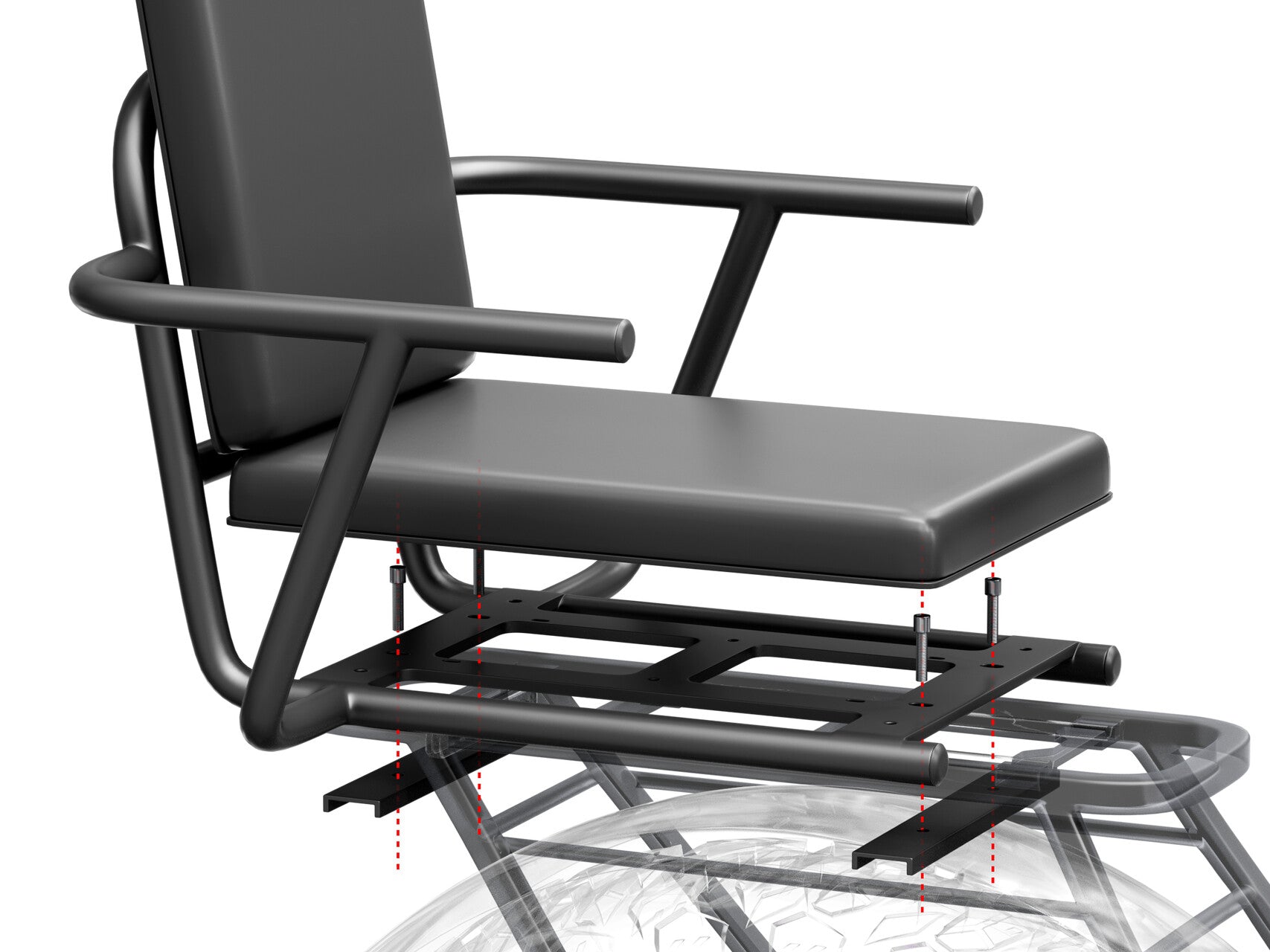 Himiway Captain's Chair seggiolino bici posteriore 55 kg MIK