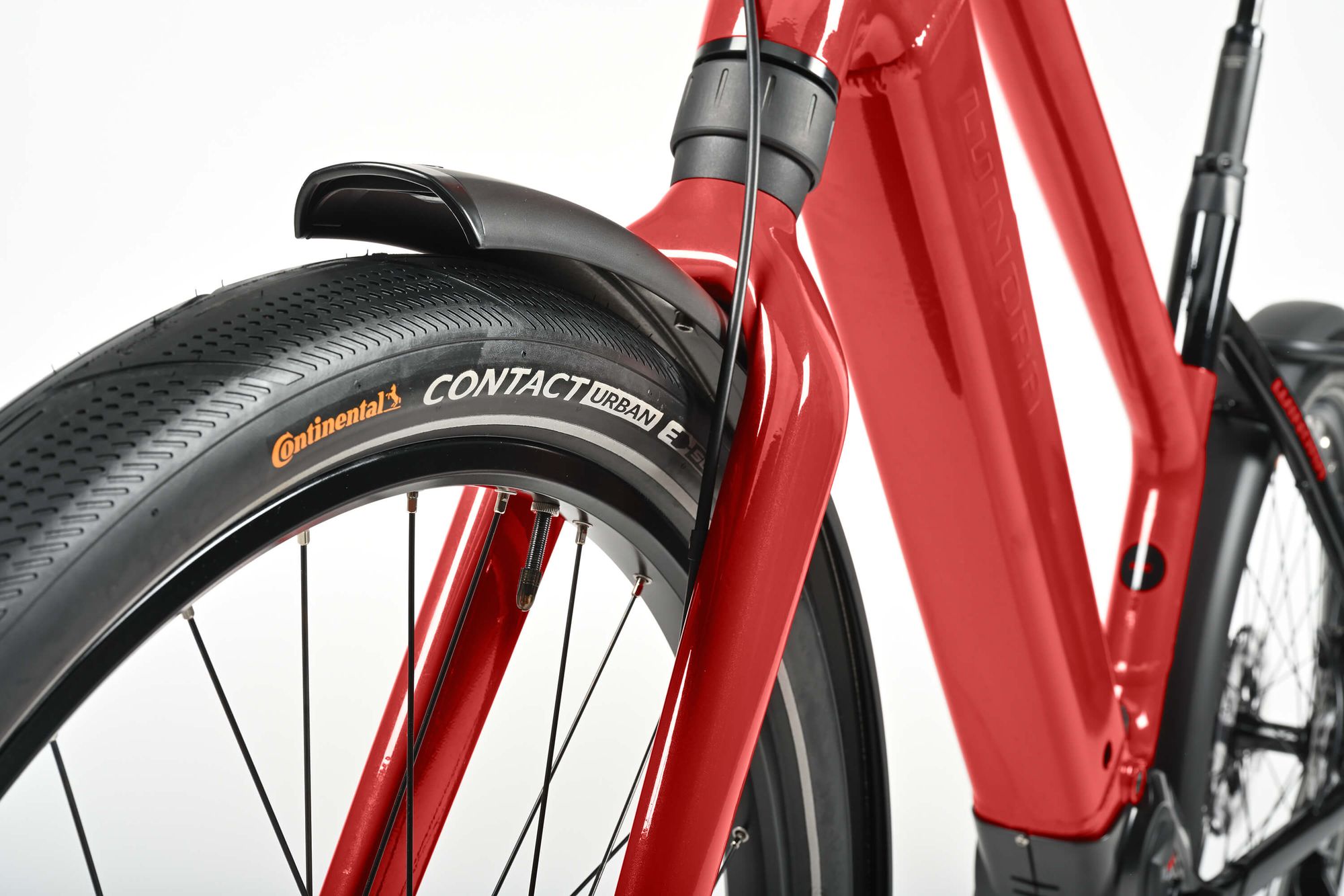 Winora iRide Pure X10 ebike city rossa M 400Wh