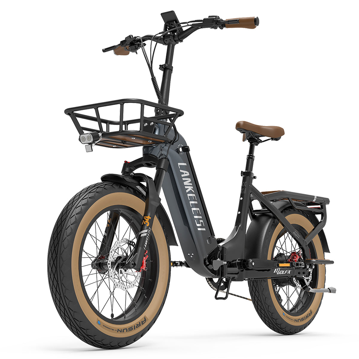 Lankeleisi GOLF-X E-bike 1000W Verde Fat Bike