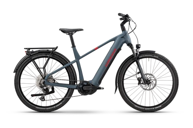 Winora Yucatan X12 bici elettrica telaio alto blu Yamaha