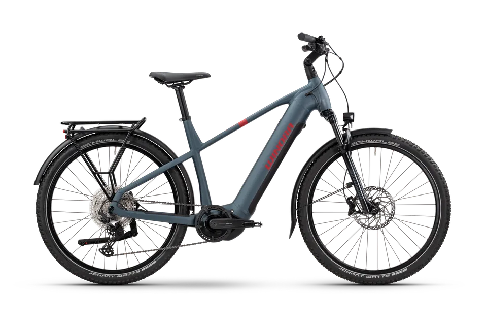 Winora Yucatan X12 bici elettrica telaio alto blu Yamaha