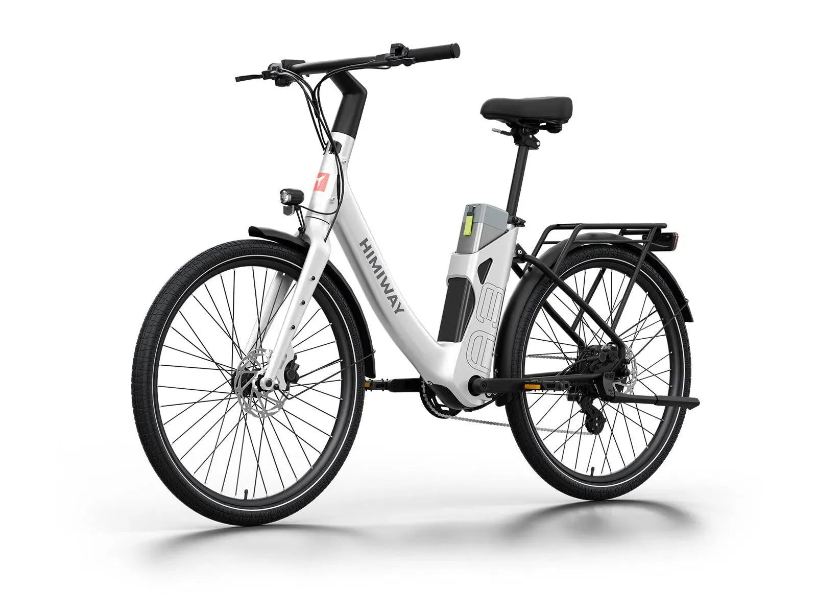 Himiway A3 bici elettrica city bianca 500W autonomia 112 km