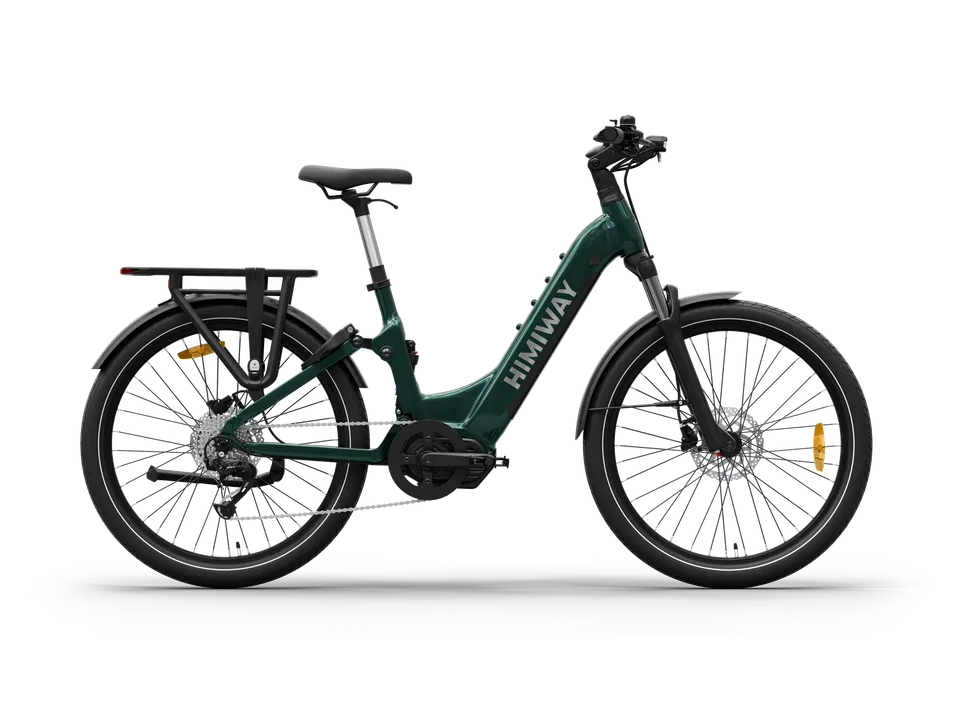 Himiway A7 Pro Bici Elettrica City Verde 500W 720Wh