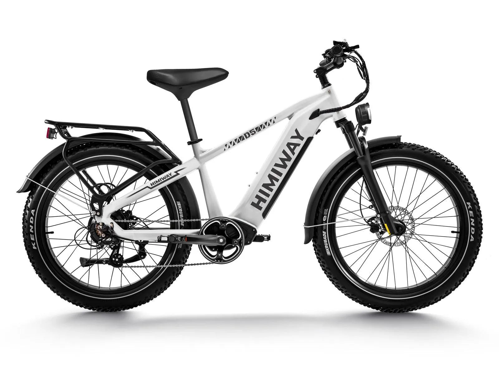 Himiway D Series D5 Zebra bici elettrica fat Verde 750W