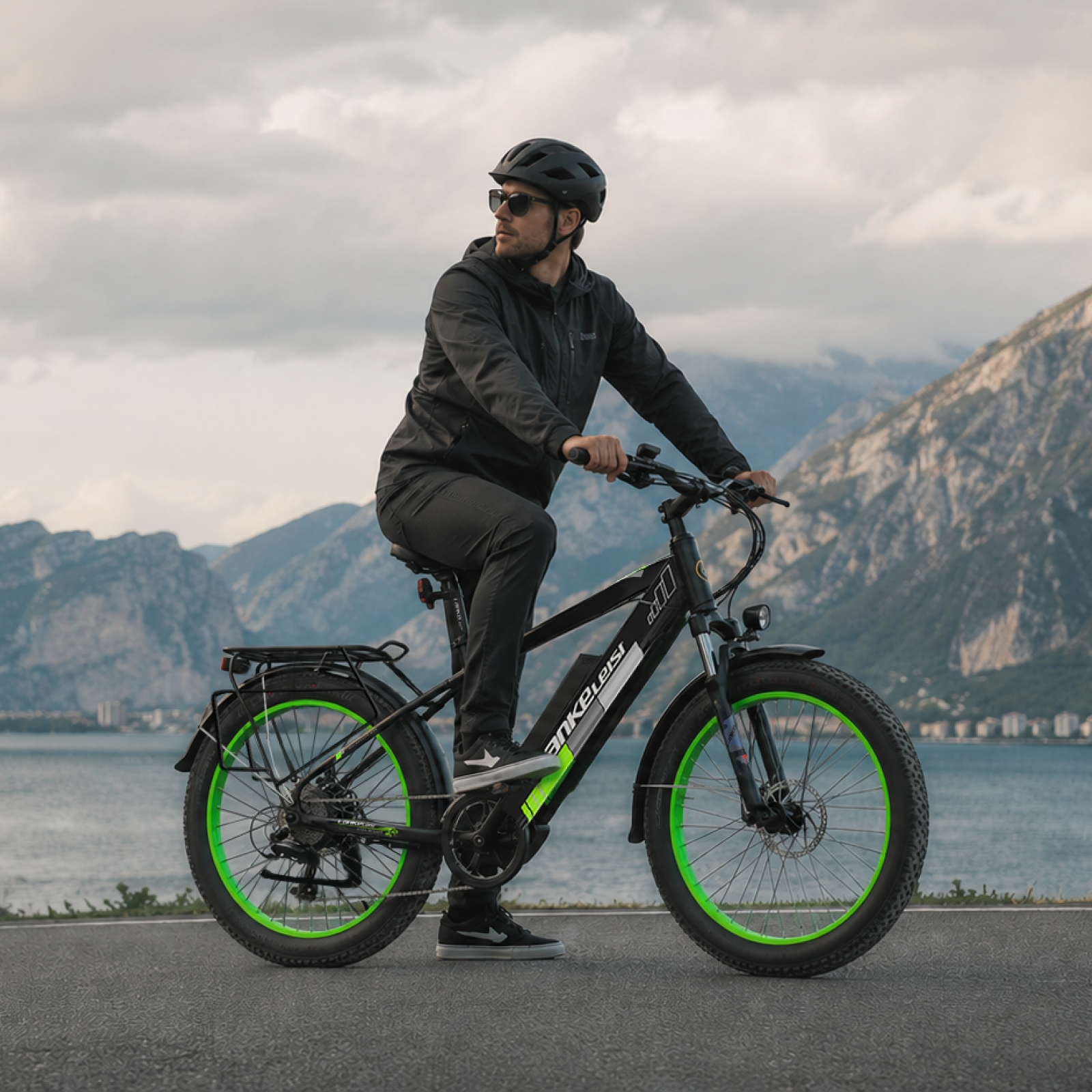 Lankeleisi XC4000 E-bike 1000W Gialla Fat Bike