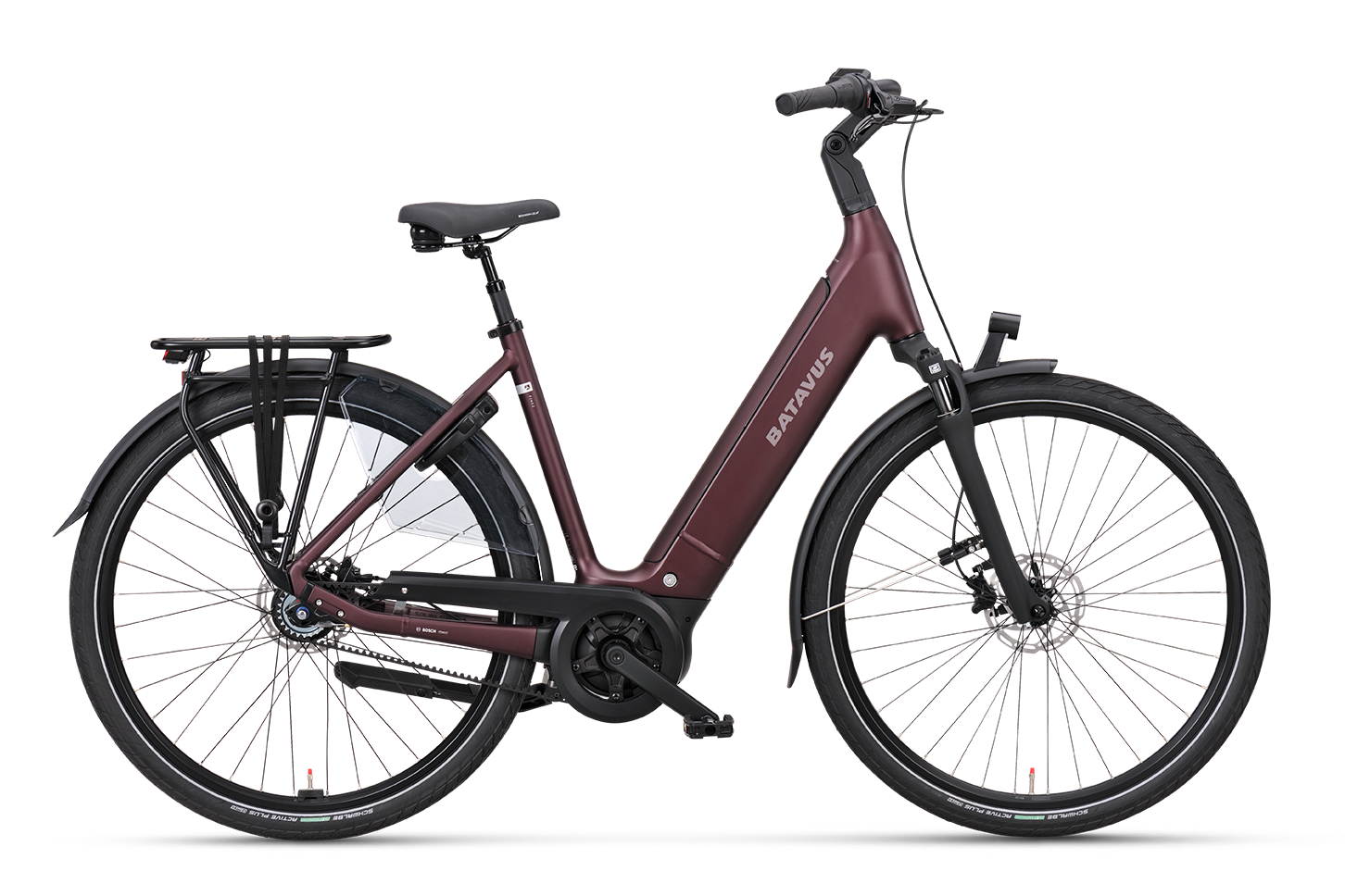 Batavus Finez PT Exclusive bici elettrica city nera opaca M