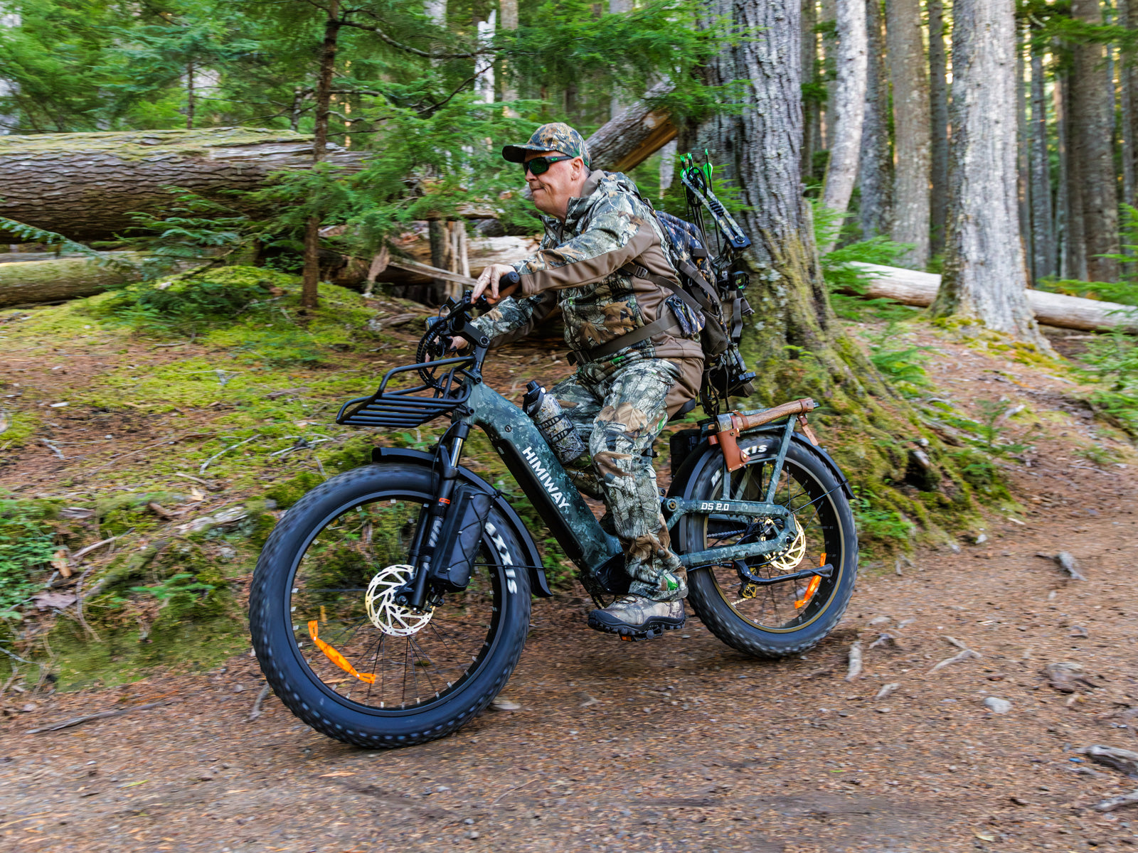 Himiway D5 2.0 Camo bici elettrica fat 15Ah 750W