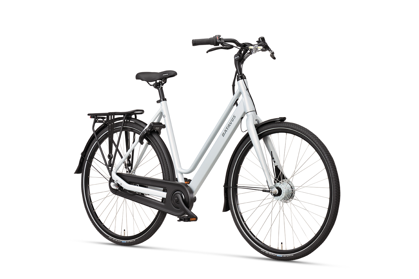 Batavus Fonk 3 bici elettrica nera telaio basso