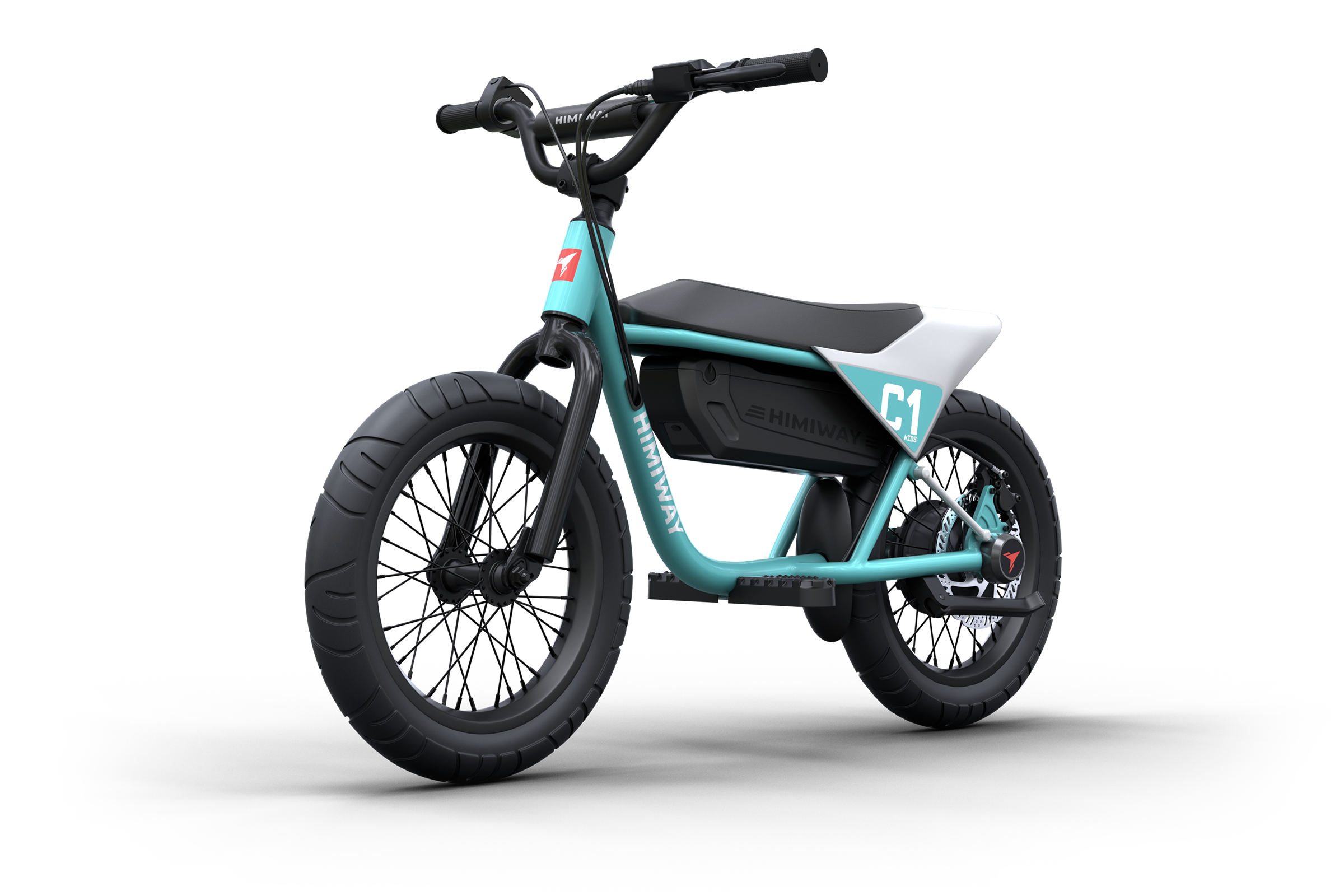 Himiway C1 bici elettrica bambino 16" Cyan 4-12 anni