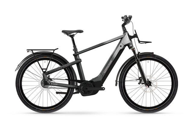 Winora Yakun R5 Pro bici elettrica trekking cinghia