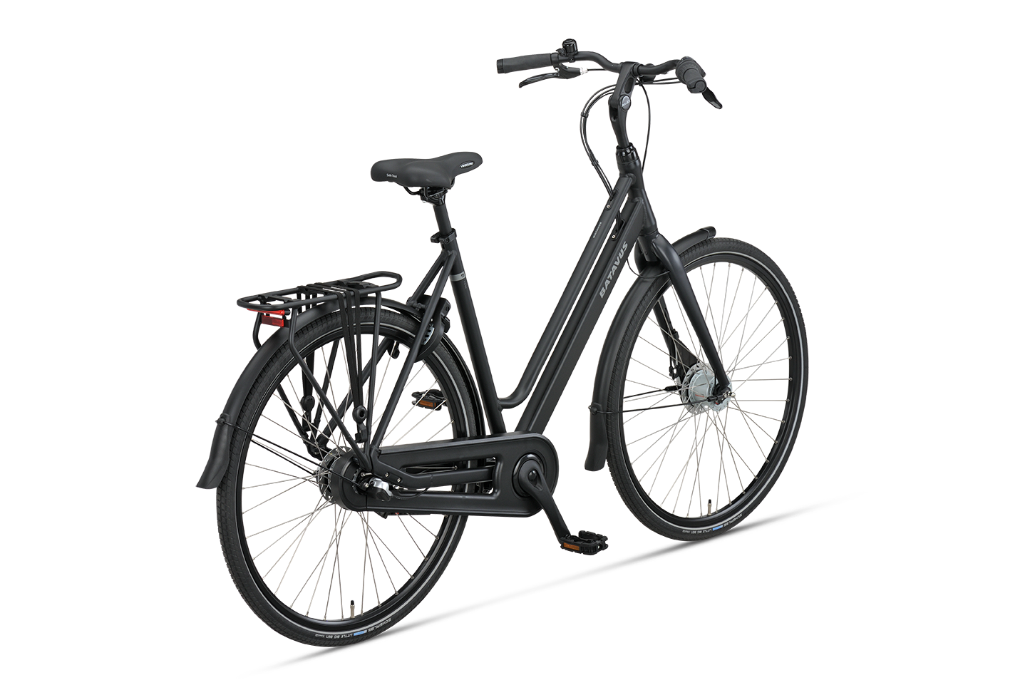Batavus Fonk 3 bici elettrica nera telaio basso