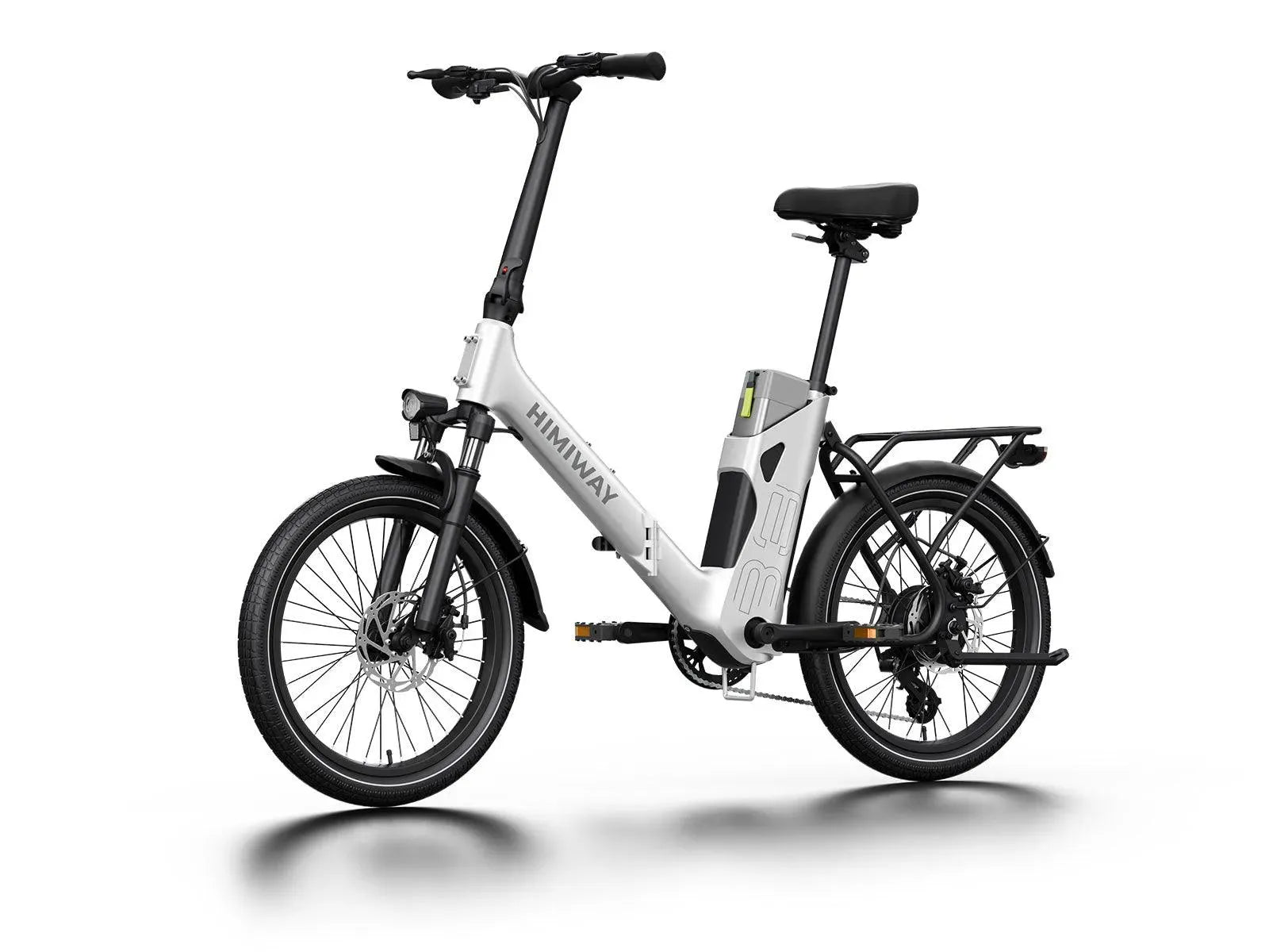 Himiway B3 Bici Elettrica Pieghevole Nera City 70 Miglia