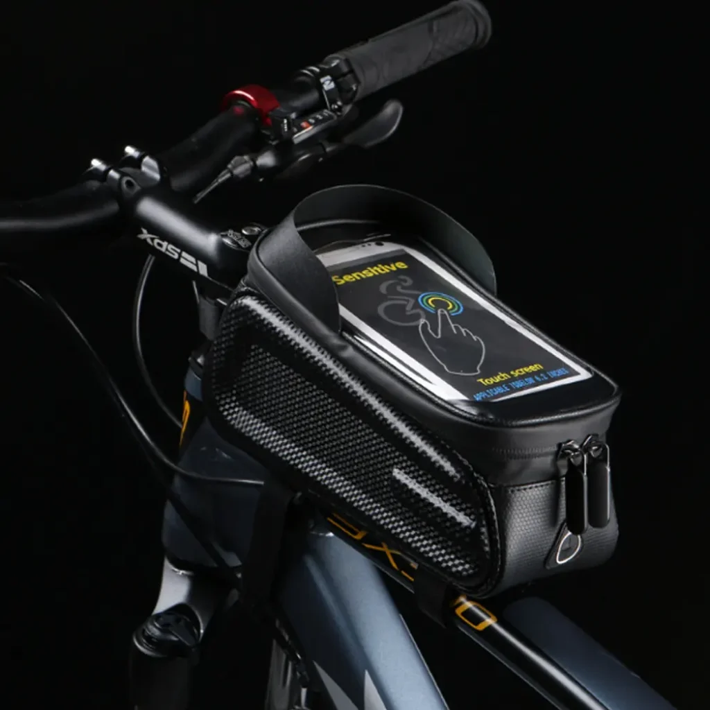 Shengmilo Porta Telefono Bici EVA Rigido da Manubrio