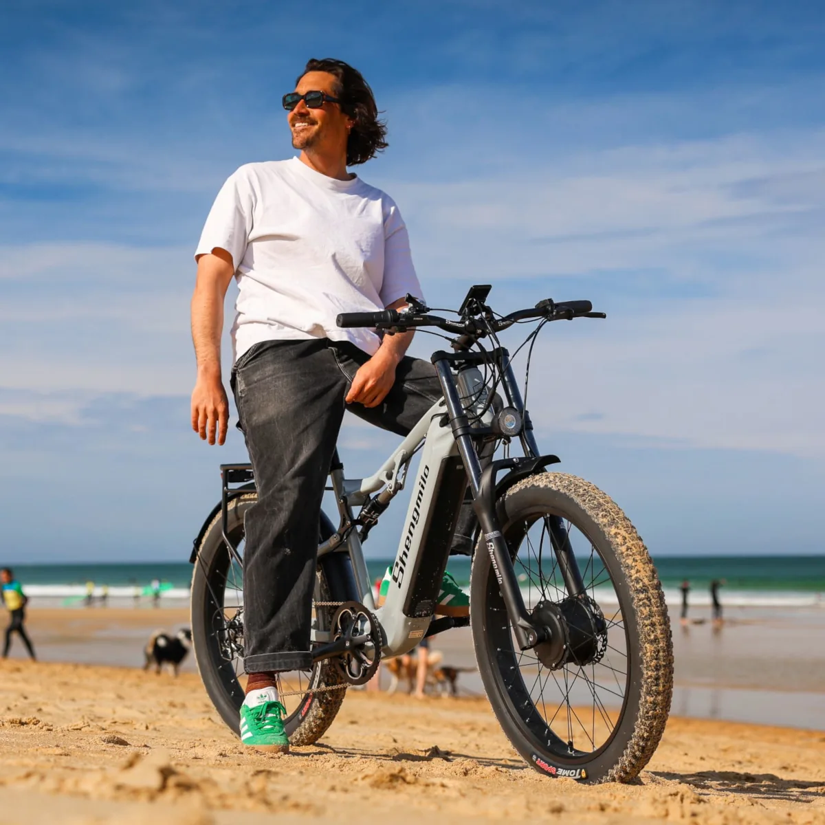 Shengmilo S600 PRO bici elettrica fat bike doppio motore 48V