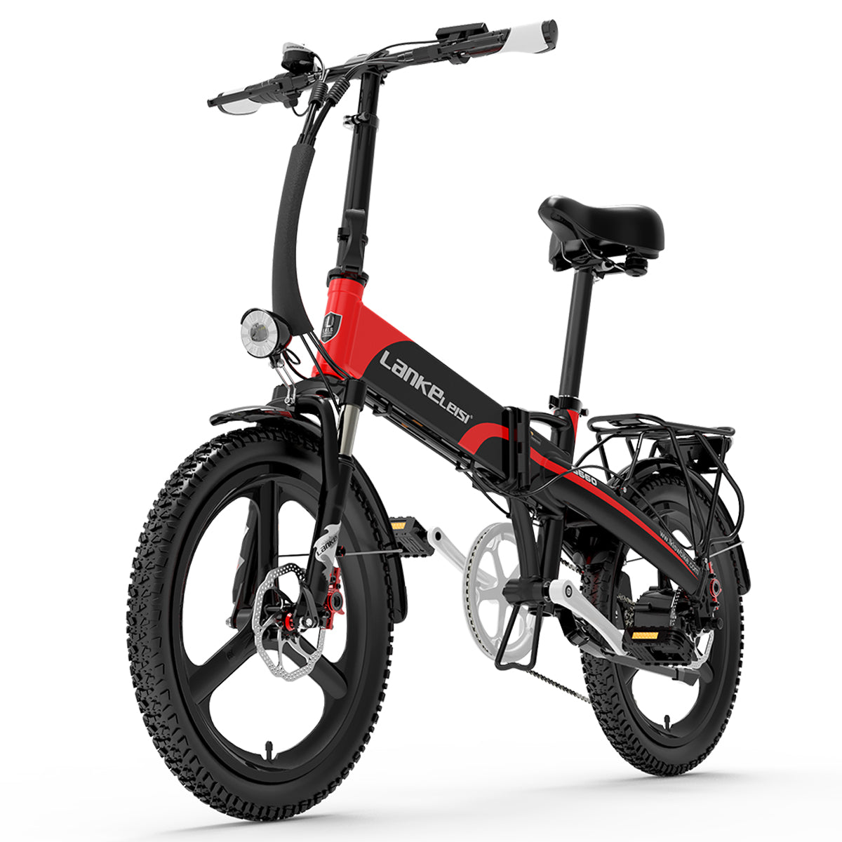 Lankeleisi G660 bici elettrica 250W rossa EU