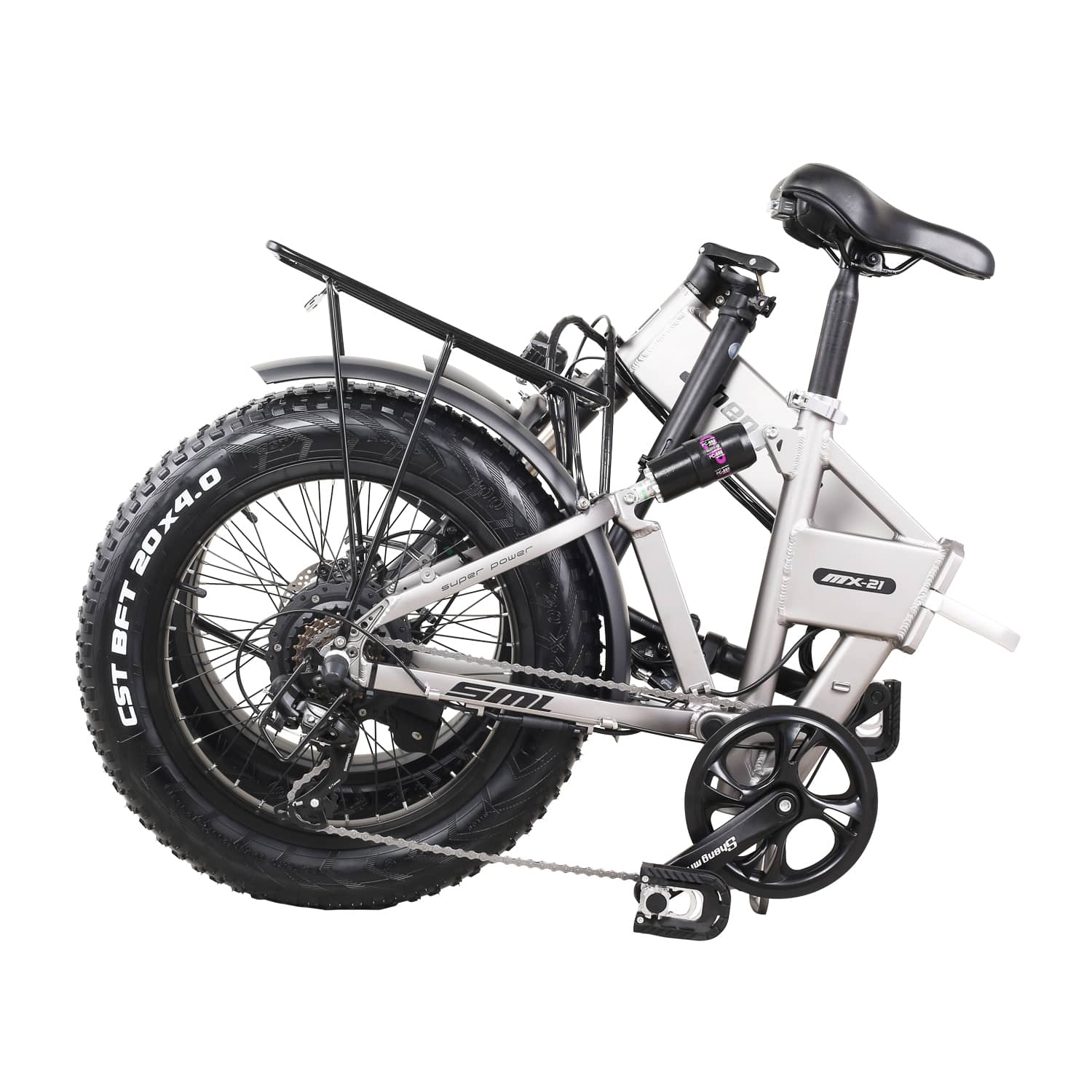 Shengmilo MX21 bici elettrica pieghevole fat 48V 12.8Ah