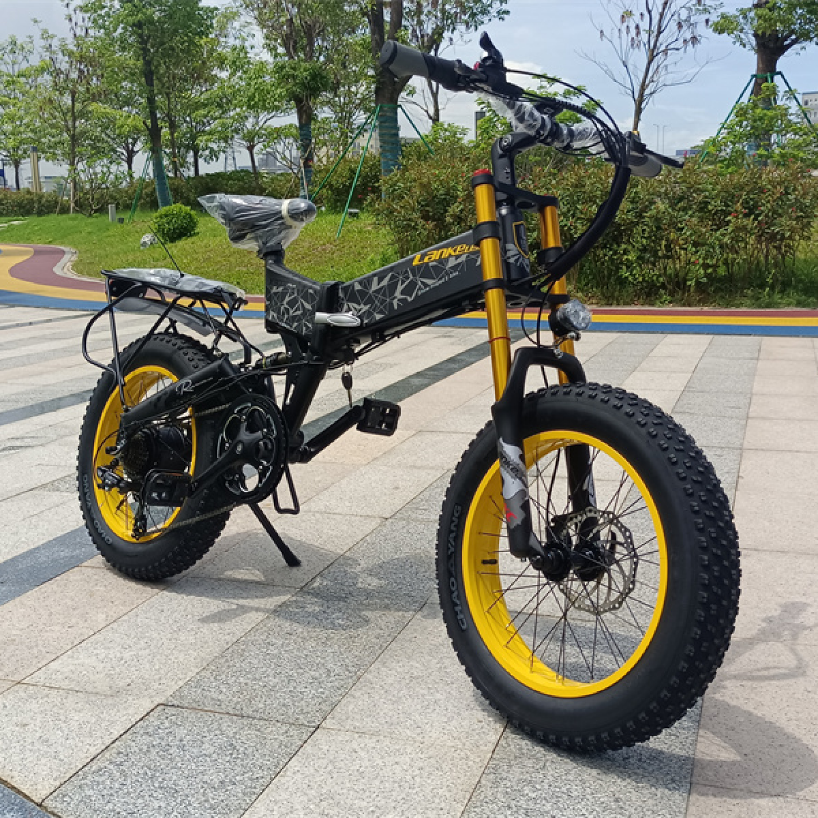Lankeleisi X3000PLUS-UP E-bike 1000W grigia fat