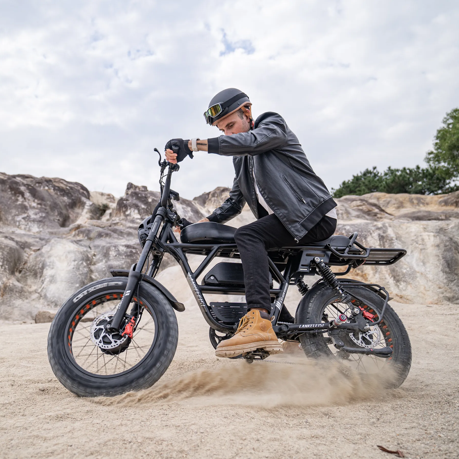 Lankeleisi X-Cavaliere Nero E-bike 2x1000W nera fat