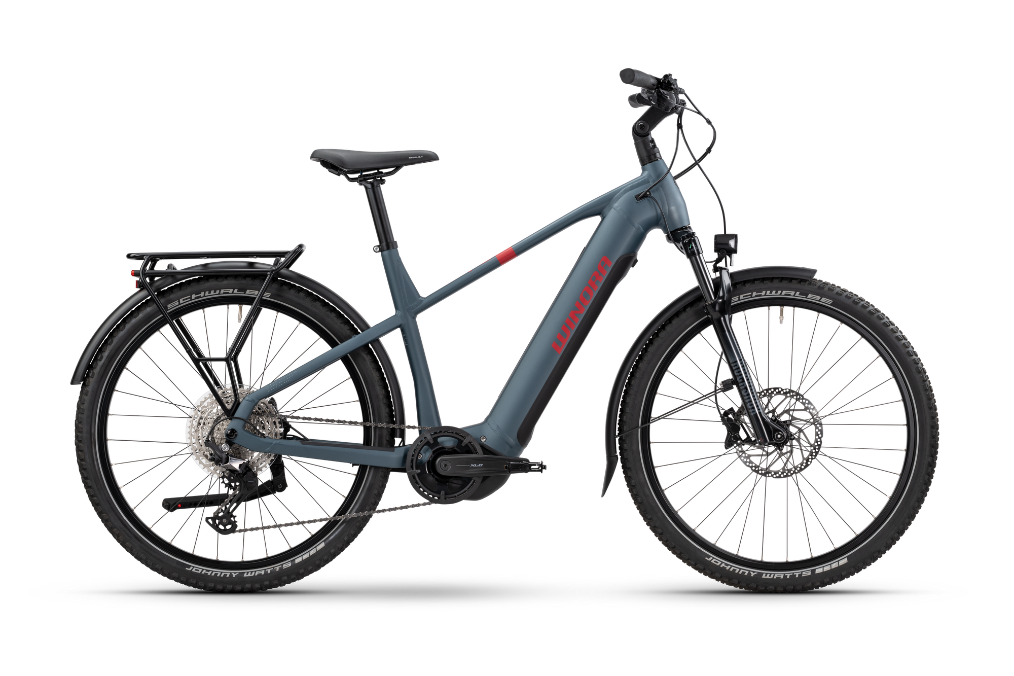 Winora Yucatan X12 bici elettrica telaio alto blu Yamaha